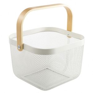 Creative Geometry Countertop Iron Gold Plated Black Vegetable Mesh Metal Bowl <b>Kitchen</b> Storage Wire Fruit <b>Basket</b> - Product Image 1