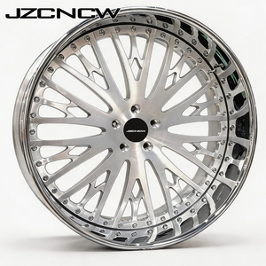 ล้อแม็กซ์ JZCNCW Cravatta 3 ชิ้น ขนาด 5x127 5x120.65 มม. ขอบลึก 22 24 26 28 30 นิ้ว สำหรับ Caprice Impala Cutlass Monte Carlo - Product Image 1