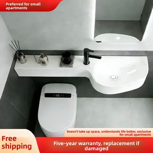 <span class=keywords><strong>Lavabo</strong></span> de Pared Moderno y Minimalista para Casas Pequeñas; <span class=keywords><strong>Lavabo</strong></span> Compacto Ultraestrecho en Forma de Lágrima, de Una Sola Pieza, SMC - Product Image 3