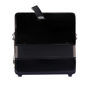Acordeón Cromático de 21 Teclas y 8 Bajos con Estuche Rígido de Madera, Portátil - Product Image 4