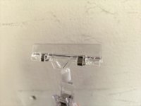 Clips d'étiquetage en plastique transparent robustes pour l'étiquetage des bords d'étagères et la présentation en magasin