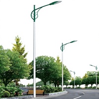 Poteau d'éclairage de rue en acier Q235, octogonal, galvanisé à chaud, prix d'usine, pour autoroute et route