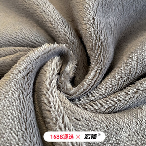 Civnechy Milk Fleece Four-Piece Bedding Set <b>Double</b>-Sided Thickened Winter Warm Luxury Style Embroidered Solid Color - Product Image 4