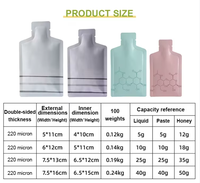 Livraison rapide, sachet de forme spéciale, emballage individuel original, miel, packs de nutrition sportive, gel énergétique, boisson, sachet en mylar