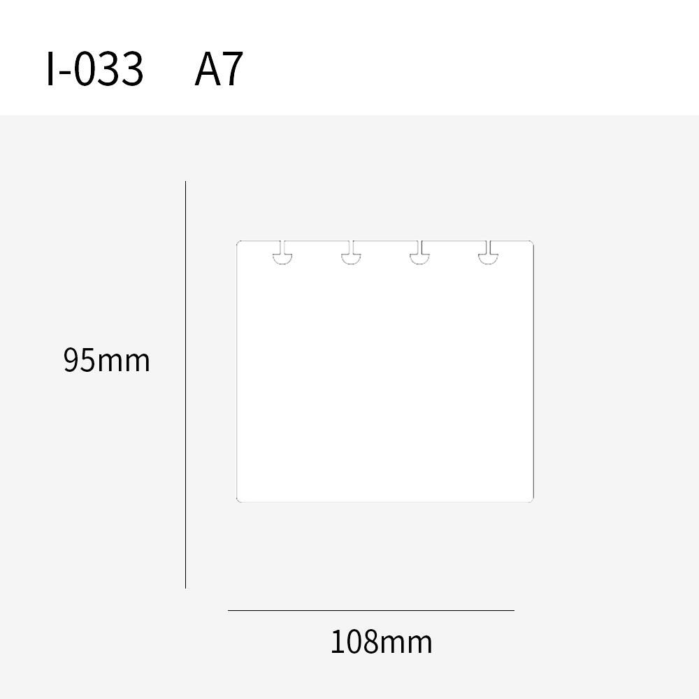 A7 blank,white,100pcs