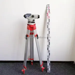 Fabrika kaynağı tam Set otomatik seviye B20 32X büyütme Tripod ve tesviye personel