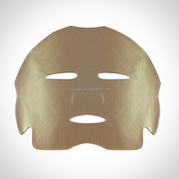 Masque facial en feuille de fibre de konjac d'algues dorées 20 g/m² à forte capacité de retenue d'eau, contrôle du sébum pour une hydratation profonde et une peau nourrie