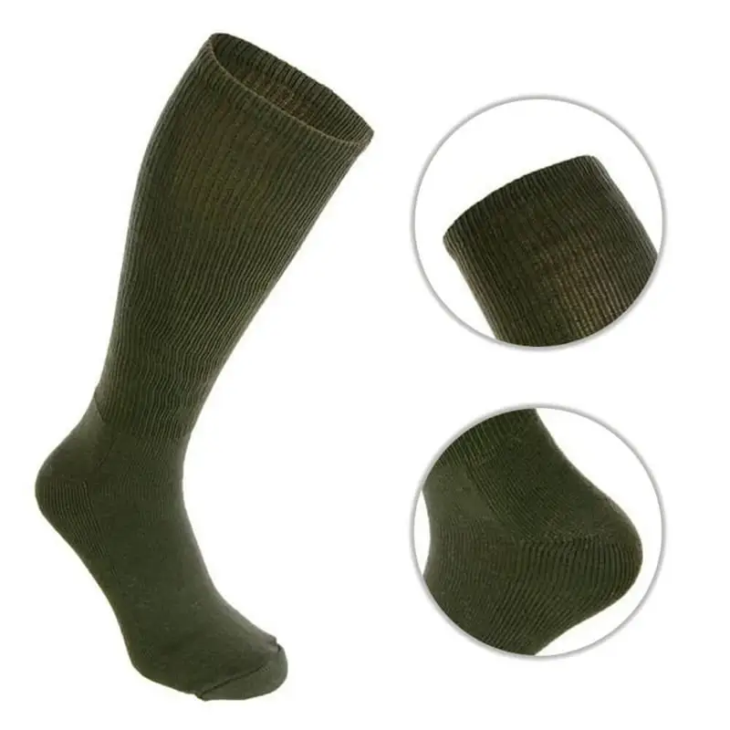 Green High Quality Breathable Men's Cotton Socks