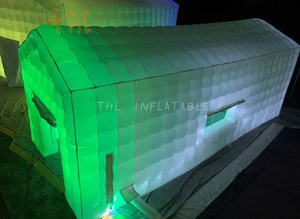 Fête gonflable disco lumière gonflable discothèque <span class=keywords><strong>cube</strong></span> tente arrière-cour gonflable-boîte de nuit tente boîte de nuit - Product Image 2