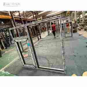 Fuson 2023 Chất lượng cao và giá cả tốt nhất âm thanh bằng chứng nhôm Windows Bifold kính nhôm cửa ra vào và cửa sổ - Product Image 2