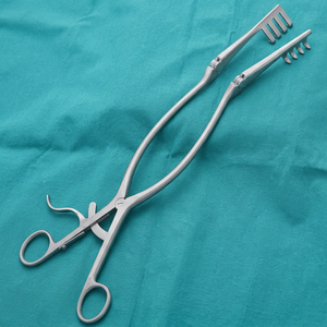 Retractor Beckman 2026 de Acero Inoxidable, Instrumento Quirúrgico Manual con Certificación CE para Uso en Cirugía General - Product Image 4