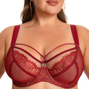Oem Africa Soutien-gorge et culotte en dentelle à armatures pour femmes matures, grandes tailles XXL, bonnets F G H <span class=keywords><strong>J</strong></span> <span class=keywords><strong>K</strong></span> <span class=keywords><strong>L</strong></span>, lingerie sexy pour femmes à forte poitrine, articles intimes - Product Image 4