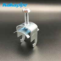 Colliers de serrage pour câbles de fabrication de tuyauterie 3/4'' 3/8'' personnalisés Unistrut en une seule pièce en métal