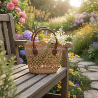 Sac de shopping multifonctionnel élégant pour femmes, en dentelle, imperméable, écologique, 22x12x17 cm, panier de plage, double poignée, organisateur de Pâques