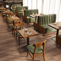 Table à manger en bois massif de style rétro chaises clair Bar café Western Restaurant stand combinaison meubles de qualité canapé chaise ensemble