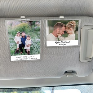 ของขวัญวันพ่อ ที่บังแดดอะคริลิคแบบคลาสสิก ปรับแต่งได้ตามต้องการ พร้อมคลิปหนีบ  งานสั่งทำพิเศษ - Product Image 5