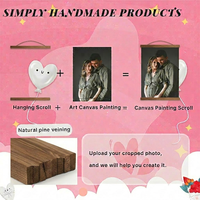 Impression sur toile encadrée en bois personnalisée, prête à accrocher, pour la décoration de la maison, du salon, de la chambre, de la galerie, du bureau, vente en gros