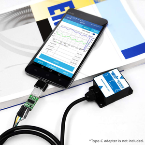 Capteur d'accélération + gyroscope + capteur d'angle d'inclinaison + inclinomètre SINDT-485 de haute précision, étanche IP67, avec champ magnétique - Product Image 1