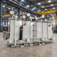 Transformateur électrique triphasé immergé dans l'huile SinoShine certifié CE 630 kVA 1250 kVA pour l'intégration dans les postes de transformation commerciaux