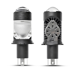 Kit <span class=keywords><strong>Fari</strong></span> <span class=keywords><strong>LED</strong></span> per Auto H4 Plug-In ad Alta Potenza, Luce Matrice Integrata Abbaglianti/Anabbaglianti 12V 6000LM, Adattabile Universalmente per Moto - Product Image 6