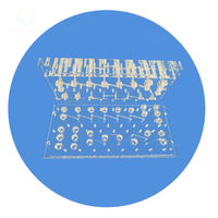 Puces microfluidiques et substrats de collecteur TAOMSUN en PMMA pour la recherche scientifique, personnalisation OEM/ODM (Jiangsu, Chine)