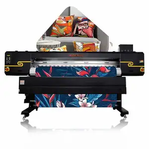 digital printers sublimation printing machine 1.8m multi-head textile printing industry