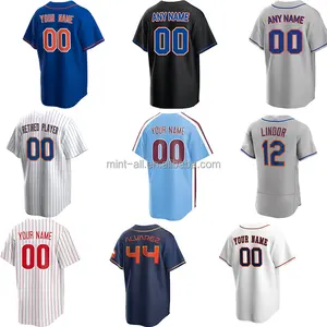 Melhor Qualidade Costurado Personalizado Seu Nome Número Logotipo Patch Mariners Equipe Estilo Bordado Cidade Conectar American Baseball Jersey