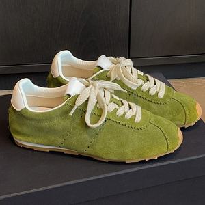 Zapatillas Deportivas de Alta Calidad MIUs Originales de Lujo Retro Casuales con Cordones Multiusos de Color Puro Cómodas para Correr - Product Image 2