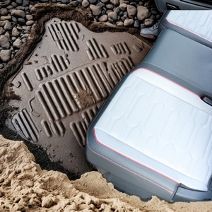 KQD Brand Auto <b>Interior</b> <b>Accessories</b> Precise Buckles Full Set 5D TPE Floor Mat Used for GreatWall Wingle 5 2021 - Product Image 4