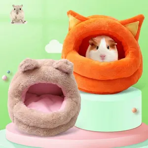 Rat Hamster Warm Bed House Cushion Fleece Hut Hanging Hammock Cute Toy Nest for Mini Small Animal Mice,Sugar Glider,Chinchilla
