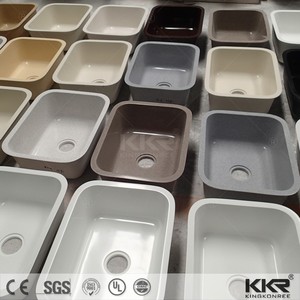 Évier de cuisine en pierre synthétique <span class=keywords><strong>quartz</strong></span>, évier de cuisine en pierre - Product Image 5