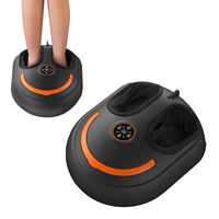 Healthpal oem Airbag système de thérapie électrique pliant outil de massage des jambes pour soins des pieds profonds avec chaleur et vibration à distance