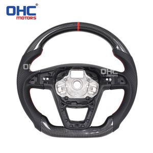 Volant Carbone Personnalisé pour <span class=keywords><strong>Seat</strong></span> <span class=keywords><strong>Leon</strong></span> <span class=keywords><strong>Cupra</strong></span> Volante Volant 2013 2014 <span class=keywords><strong>2015</strong></span> 2016 2017 2018 2019 OHC - Product Image 3