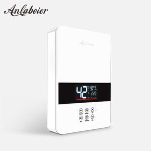 Wall-Mounted Tankless Electric Water Heater Touch Control App-Controlled LED IPX4 Waterproof Stainless Steel Heating Element - Product Image 2