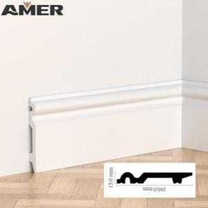 Nhà Máy Bán buôn sinh thái thân thiện Sàn PVC phụ kiện trang trí ốp chân tường Hội Đồng Quản trị sàn nhựa rodape PVC ván chân tường - Product Image 6