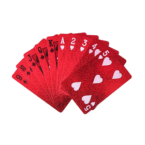Venta al por mayor de naipes duraderos a prueba de agua impresión personalizada <span class=keywords><strong>Casino</strong></span> 100% naipes de póquer de plástico PVC - Product Image 4