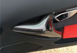 Poignée de porte accessoire automatique en fibre de carbone sèche dernière version pour <span class=keywords><strong>Lamborghini</strong></span> Huracan - Product Image 4