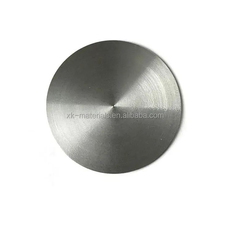 Pure 99.95% W Tungsten Sputtering Alvo Tungsten Disc para Vacuum Coating