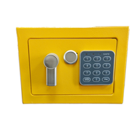 Mini Electronic Digital Locker Box Stahl Kleines Haushalts büro Dokument Verwenden Sie Safes mit Schlüssels chloss Einzahlung Schmuck Safe