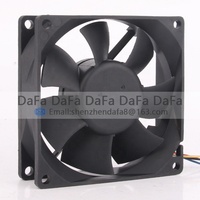 Ventilateur de refroidissement Delta 24V 48V DC12V 0.51A EC AC 8025 80X80X25mm 8CM 4 broches PWM à haut débit d'air pour châssis CPU AFB0812SH-6M93