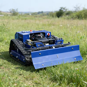 New Industrial Grade Petrol with All-Terrain Tracks Mini Design Hot Selling <b>Remote</b> <b>Control</b> <b>Robotic</b> Lawn Mower - Product Image 1