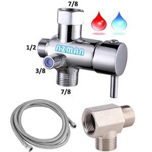 NZMAN doble rociador 2 Función mano <span class=keywords><strong>bidé</strong></span>-agua burbujeante lluvia Jet de pañal de tela del rociador del <span class=keywords><strong>bidé</strong></span> Shattaf-completa <span class=keywords><strong>bidé</strong></span> conjunto - Product Image 5