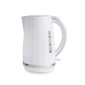 1.7L Water Level Window Electric Cordless Plastic Kettle Dry Boil Protection Water Bottle Plastic Kettle Blowing Machine