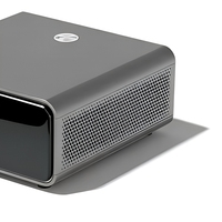 Projecteur intelligent portable Android 9 1080P avec haut-parleurs intégrés, compatible 3D, WiFi, LCD, 8 Go de stockage pour home cinéma