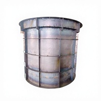 Coffrage circulaire en acier inoxydable de conception moderne, taille réglable, haute résistance, pour puits de vidange, eaux pluviales, villa Zhonggu Zhicheng