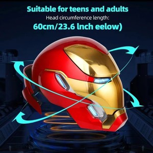 El <span class=keywords><strong>Casco</strong></span> <span class=keywords><strong>Electrónico</strong></span> Autovestible <span class=keywords><strong>de</strong></span> <span class=keywords><strong>Iron</strong></span> <span class=keywords><strong>Man</strong></span> Más Popular del 2026, Modelo Mik5 para Cosplay - Product Image 3