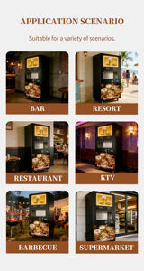 Máquina Expendedora Automática de Cerveza Fría de Seis Cabezas de Acero Inoxidable para Mercado Nocturno, Personalizada por <span class=keywords><strong>el</strong></span> Fabricante, para Tratamiento de Agua - Product Image 6