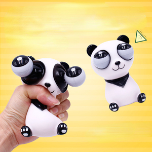 Jouet de décompression Panda attrayant avec musique, à presser et à pétrir, en plastique durable - Product Image 2