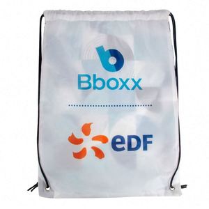 Wholesale Custom Waterproof Nylon Polyester Bag Sports Drawstring <b>Backpack</b> - Product Image 3