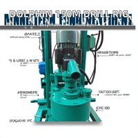 Foreuse électrique portable pour puits d'eau 220V 3KW, profondeur max. 100m, machine de forage pour usage agricole